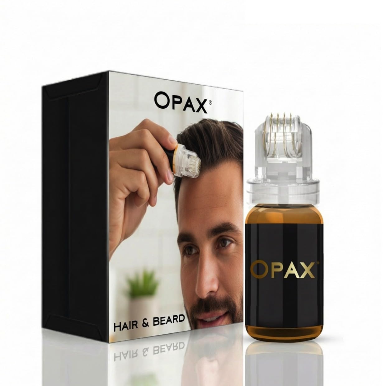 Derma roller cheveux, produit pour la perte de cheveux, renforce et stimule