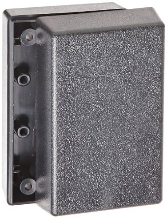 Serpac 111 ABS Plastic Enclosure, 3.6" Length x 2-1/4" Width x 1-1/2" Height, Black