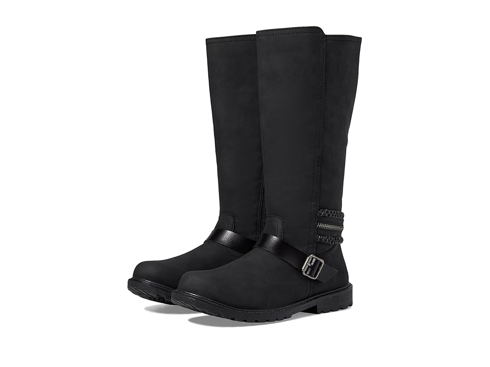 Blowfish Malibu Kids Revel-KI (Little Kid/Big Kid) (Black Willow/Dyecut) Girl's Shoes INTERNATIONAL SHIPPING