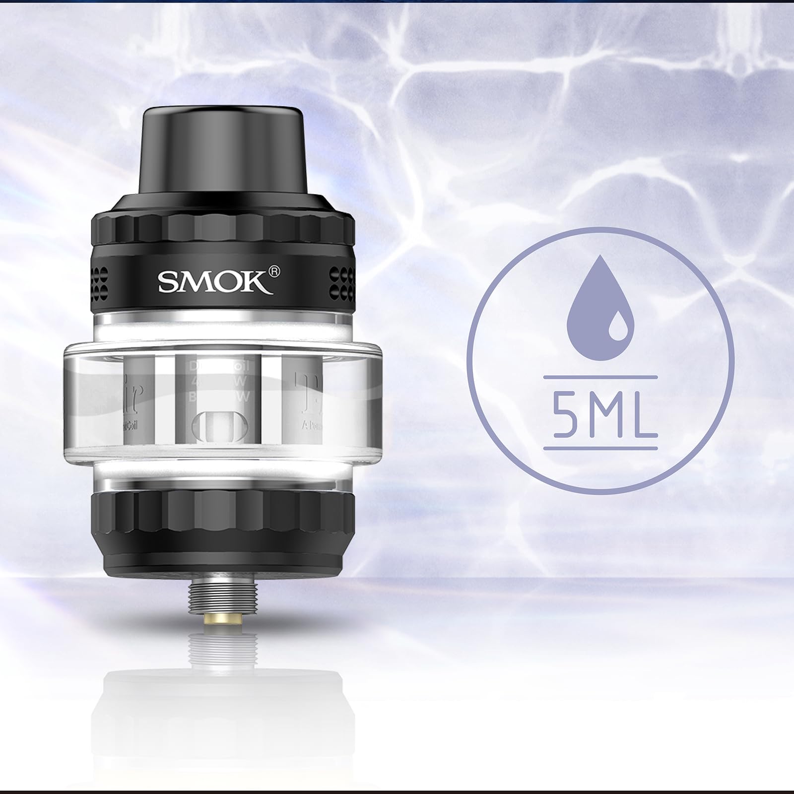 SMOK Mag Solo Mod Kit 100W T-Air Tank 5 ml 21700 18650 ohne Akku Schwarz | TA 0,2 Ohm und 0,4 Ohm Coils, auslaufsicheres Top-Fill-System, TFT-Display, USB-C-Laden, ohne Nikotin