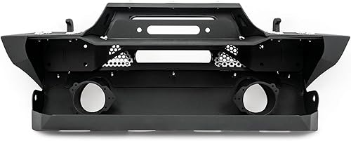 Miniatura 8 de DV8 Offroad  FBJL-02  Parachoques delantero para Wrangler JL 18-22 y Gladiator JT 20-22  Perfil rechoncho  Capaz de cabrestante  Recortes