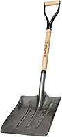 Truper 33111 27-Inch Coal Street Cleaner Shovel with #2 Blade & D-Handle - Durable White Ash for Snow Coal Debris