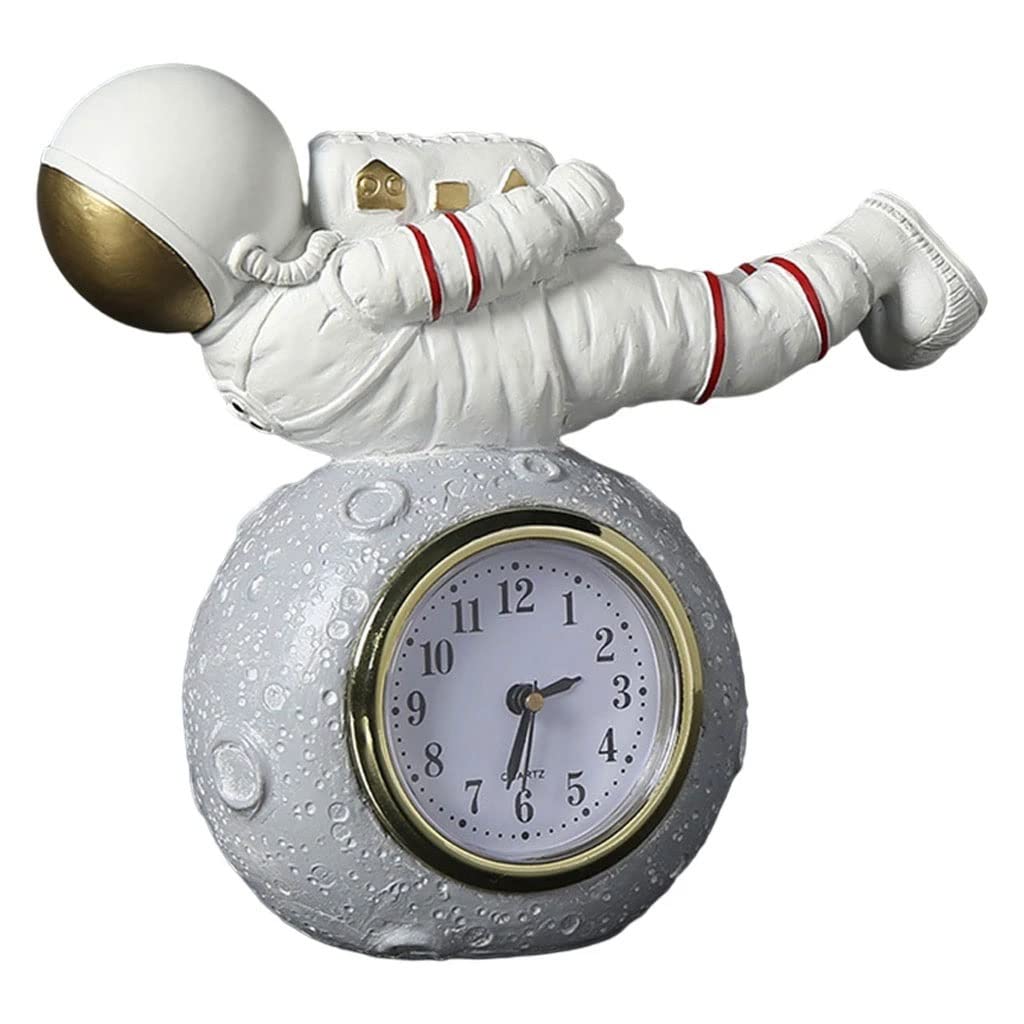 Amazon.co.jp: 58GXCAAMOT 宇宙飛行士像 目覚まし時計 モデル 宇宙飛行