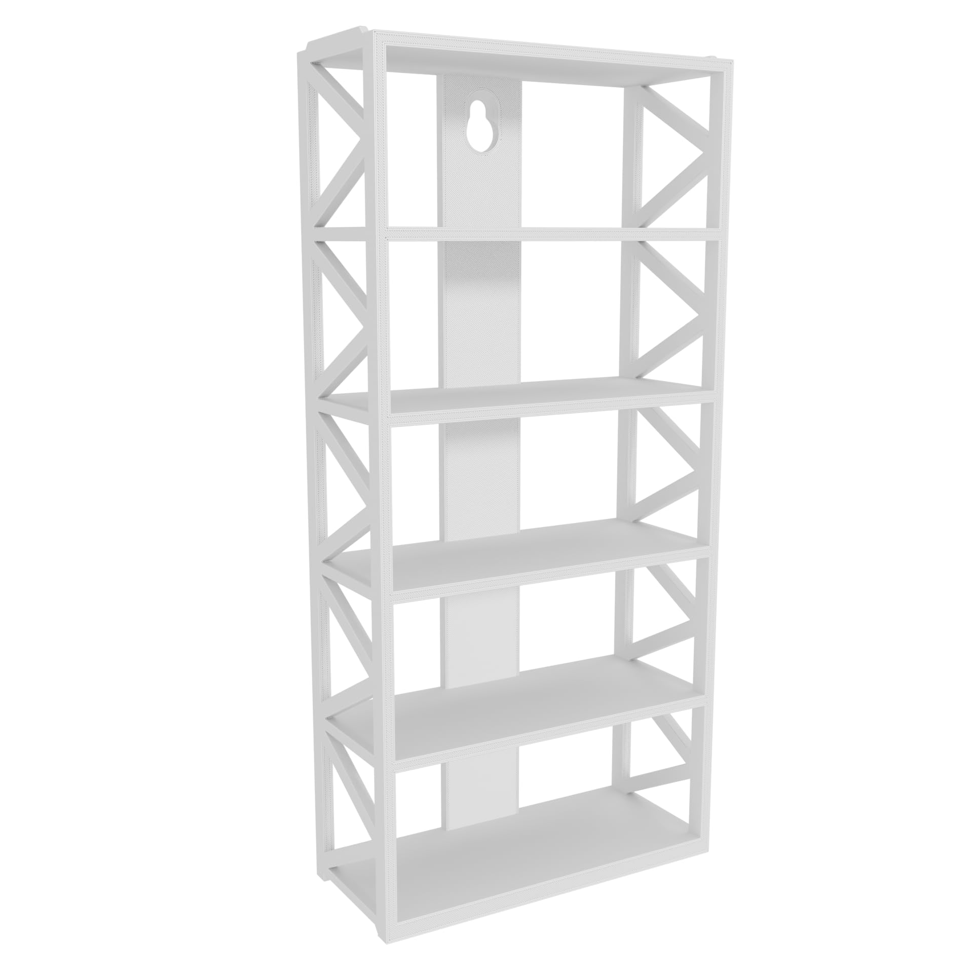 Diecast Car Display Rack Compatible with Hot Wheels | Holds Up to 5 Cars | NO Cars Included | Screw Slot for Hanging | Made in India | (Snow White)-image-44