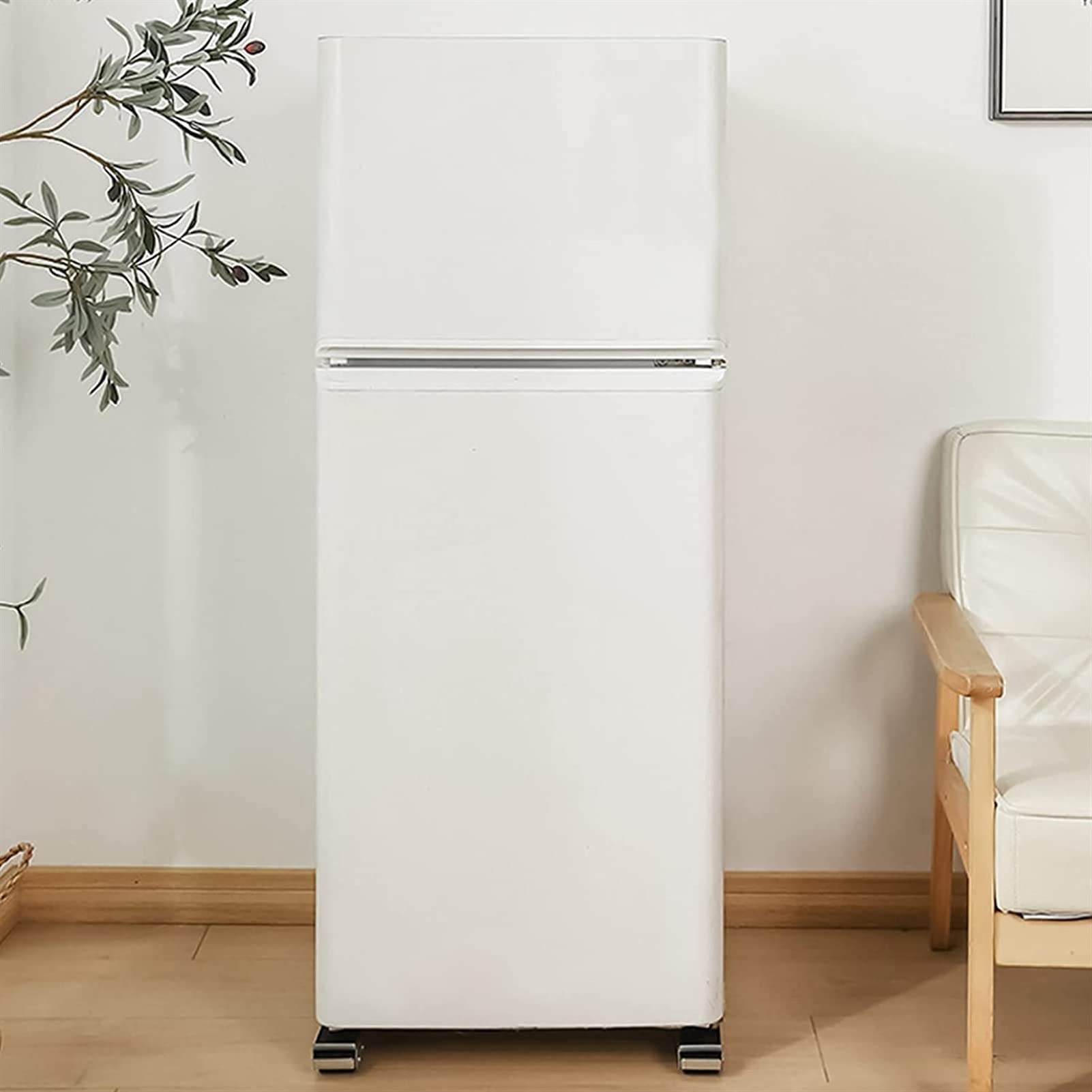 Soporte móvil ajustable para lavadora con ruedas, plataforma telescópica para muebles, base antideslizante con freno, estante extraíble para lavadora, ajuste universal