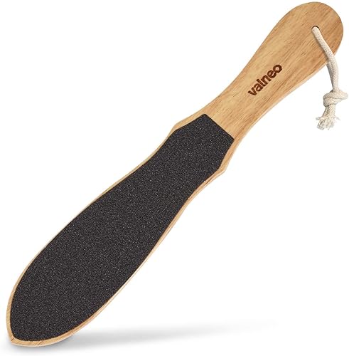 Limas de pie para piel dura de madera de caucho natural, perfectas para pies duros removedor de piel, removedor de callos de pies, limpiador de