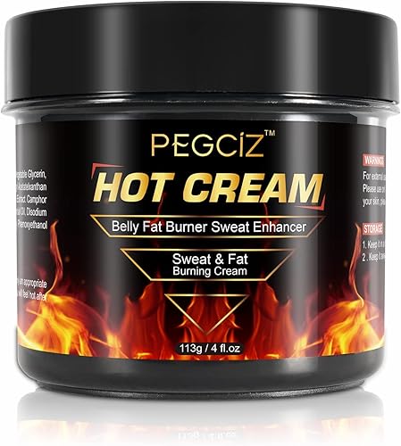 Crema de sudor caliente, crema quemadora de grasa para vientre, crema natural potenciadora del sudor para hombres y mujeres, crema de entrenamiento