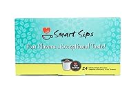 Vista 58 de Smart Sips, Pumpkin Spice Cinnamon Roll Coffee, Medium Roast, Gourmet Flavored Coffee Single Serve Pods for Keurig K-Cup Brewers, 24 Count