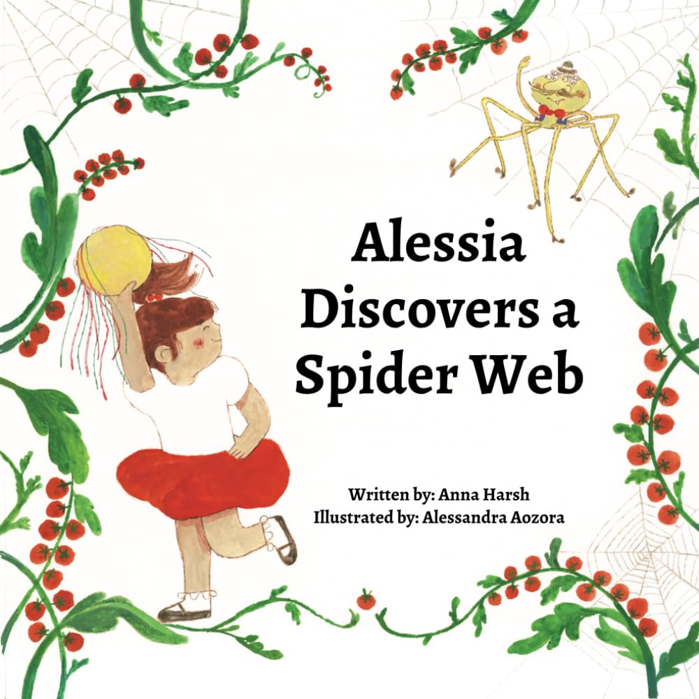 Alessia Discovers a Spider Web