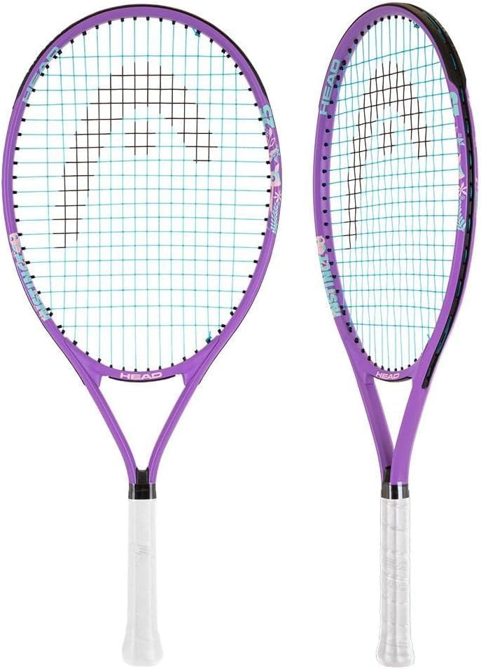 Miniatura 2 de Head Instinct - Raqueta de tenis junior de 25 pulgadas con una bolsa base negra o mochila y pelotas de tenis, accesorios opcionales