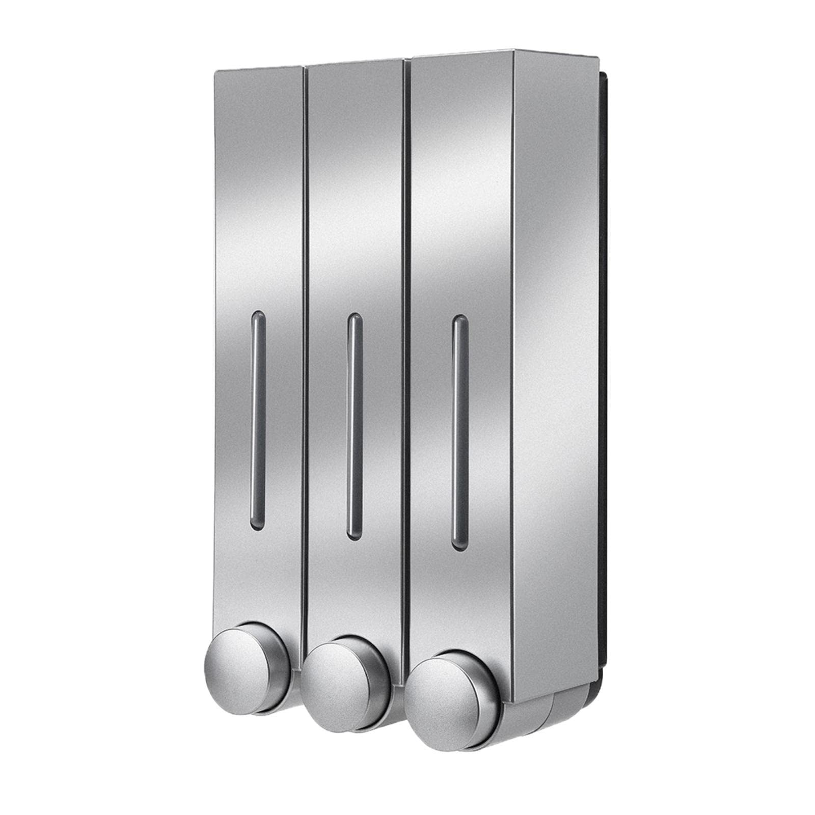 Handseifenspender Zur Wandmontage, Spender, Pumpenflasche, Tropfverschluss, Triple Silber