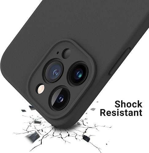 Miniatura 8 de OTOFLY Diseñada para iPhone 13 Pro Max, funda delgada de silicona a prueba de golpes con protector de lente de cámara para iPhone 13 Pro Max de 6.7