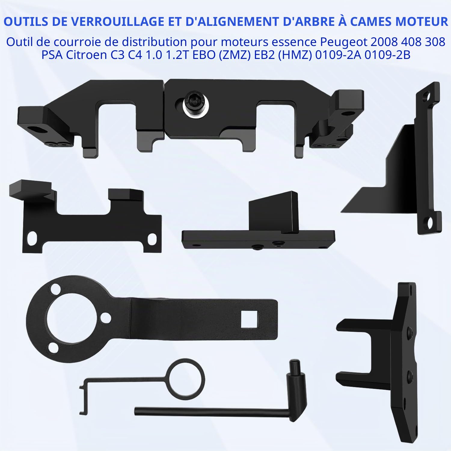 ZKTOOL Kit d'Outils de Calage de Moteur pour Citroën Peugeot Opel
