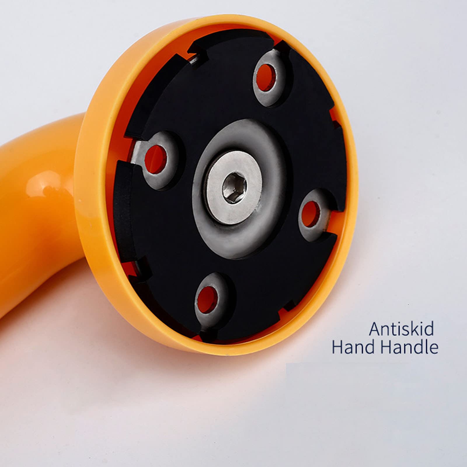 HAMIMI Maniglione Bagno Disabili, Maniglia per Doccia Antiscivolo, Anziani Maniglia Vasca con Luce Fluorescente Acciaio Inossidabile Sostegno Corrimano, per Anziani, Gravida Bambini,Yellow-70cm