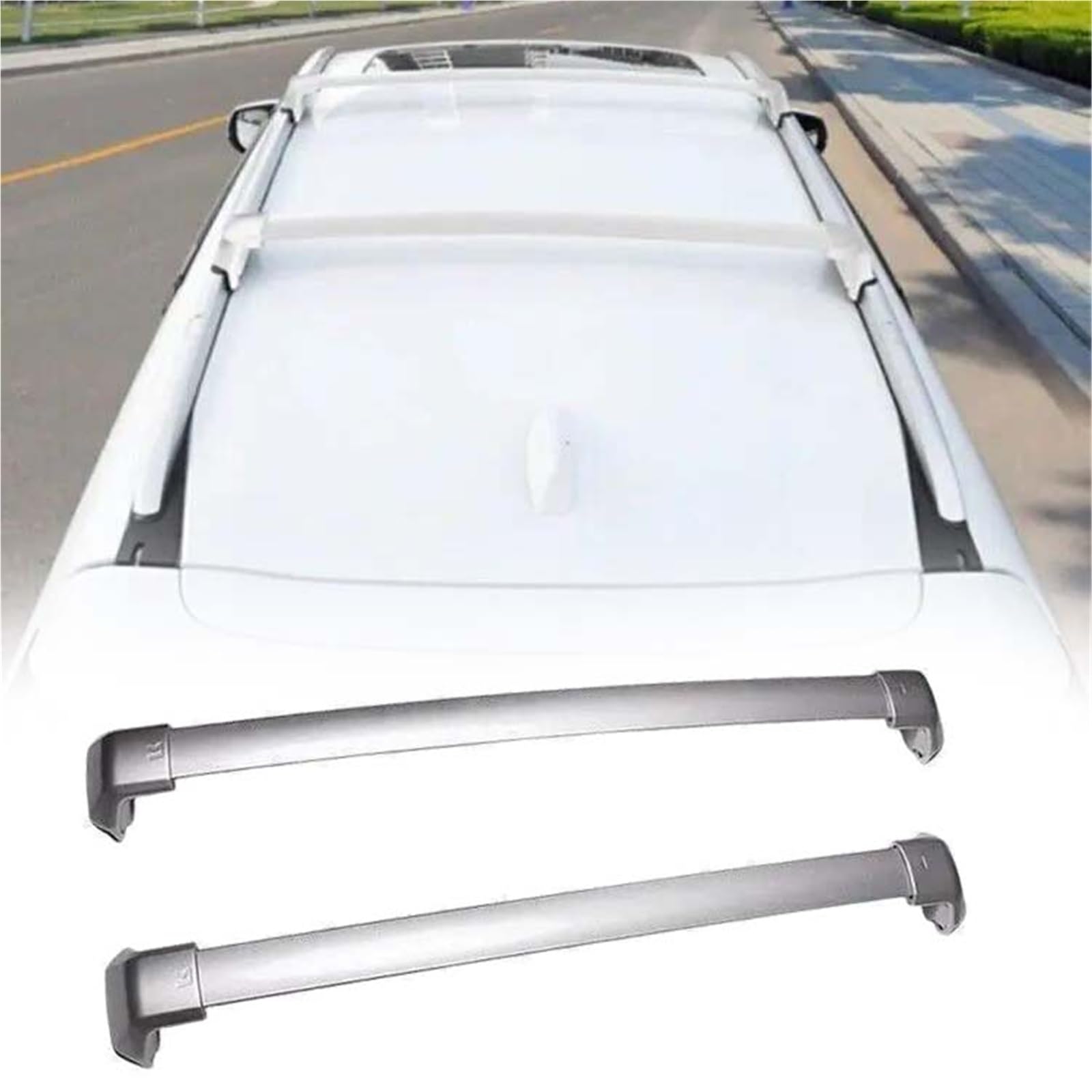 Barres de toit CRV 2023 2024 premium en aluminium aéronautique robuste