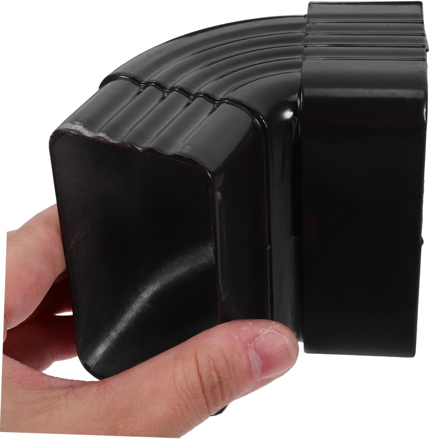 NUOBESTY Alloy Rain Downspout Elbow Connector Bend Fitting Adapter for Versatile Drainage Durable Alloy Construction Easy Installation and Multipurpose Use