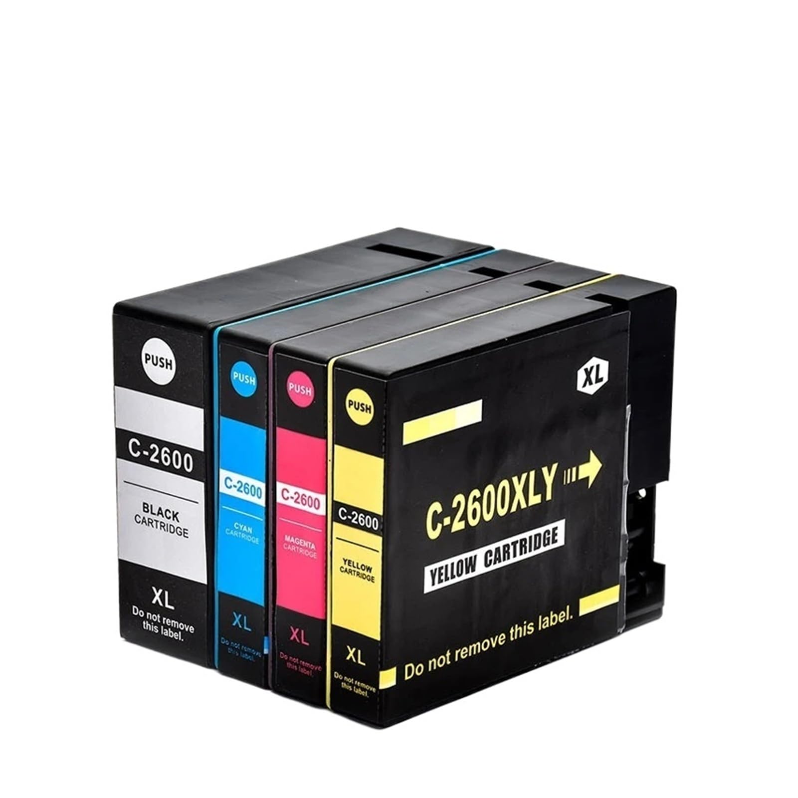 Cartucce d'inchiostro PGI-2600XL compatibili con Canon MAXIFY IB4060 | PGI-2600,MB5060 MB5160 MB5360 MB5460, capacità XL(4pcs)