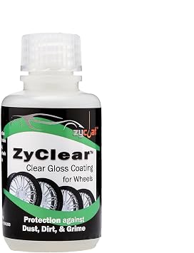 ZyCoat ZyClear 15005 Wheels Surface Protection Clear Coat Application Kit - Clear, 2 Ounce