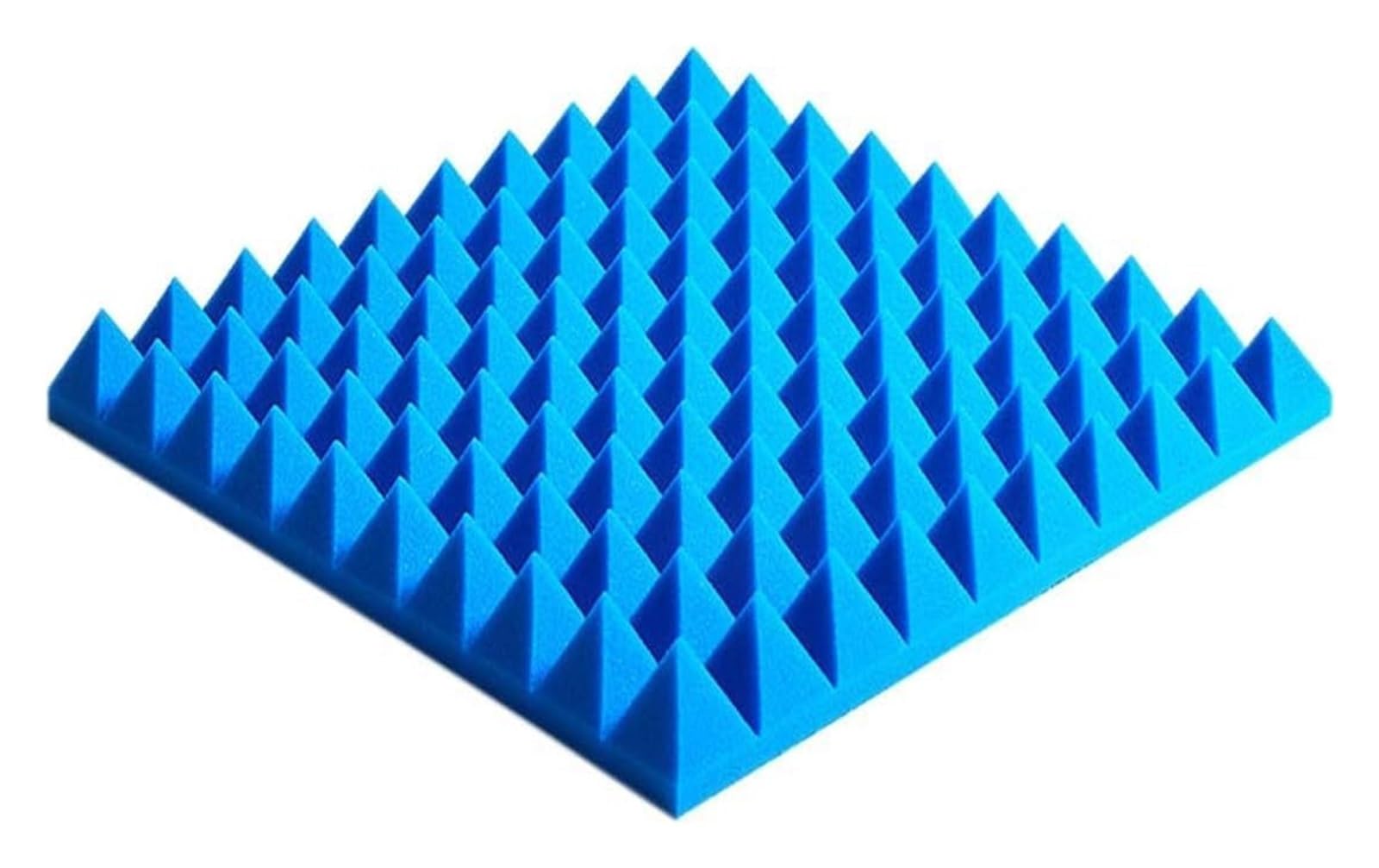 Panele dźwiękochłonne, Wygłuszające panele z pianki akustycznej do studia audio Design Multicolor 10 sztuk(Blue)
