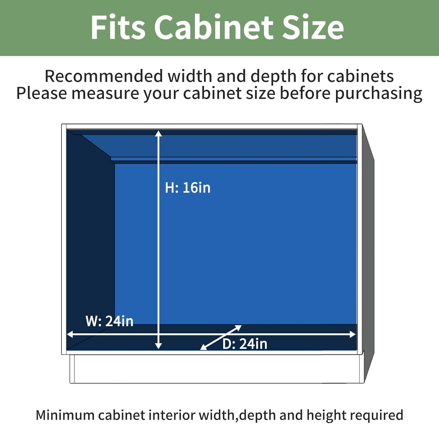 ROOMTEC Pull Out Cabinet Organizer (22½"W x 21½"D),2 Tier Pull Out Storage Shelf Drawer Basket,Sliding Shelves for Base Cabinet Organization in Kitchen, Bathroom, Pantry