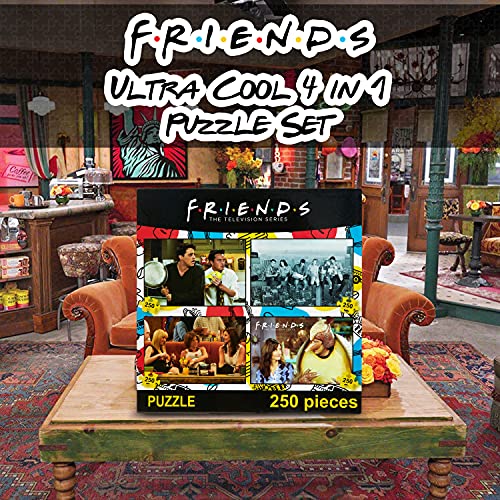 Friends Puzzle 1000 Teile, Puzzle Erwachsene und Teenager, Friends Merchandise, Puzzle Box 1000 Teile oder 4 x 250… – Bild 4