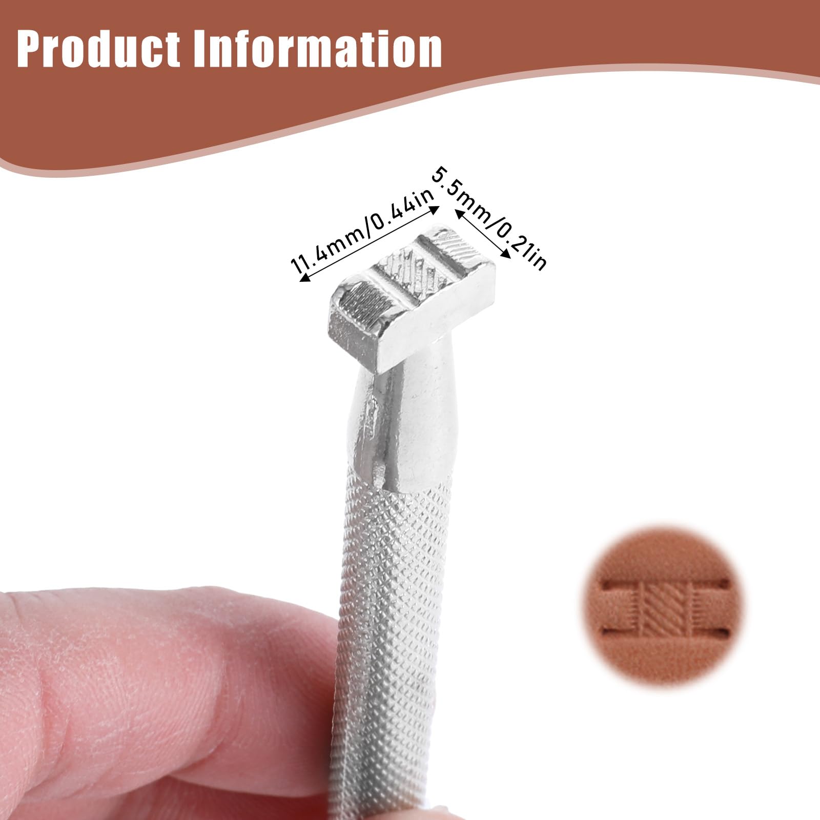 Leather Stamping Tools 3 Pack Professional Leather Stamping Tools - View #5