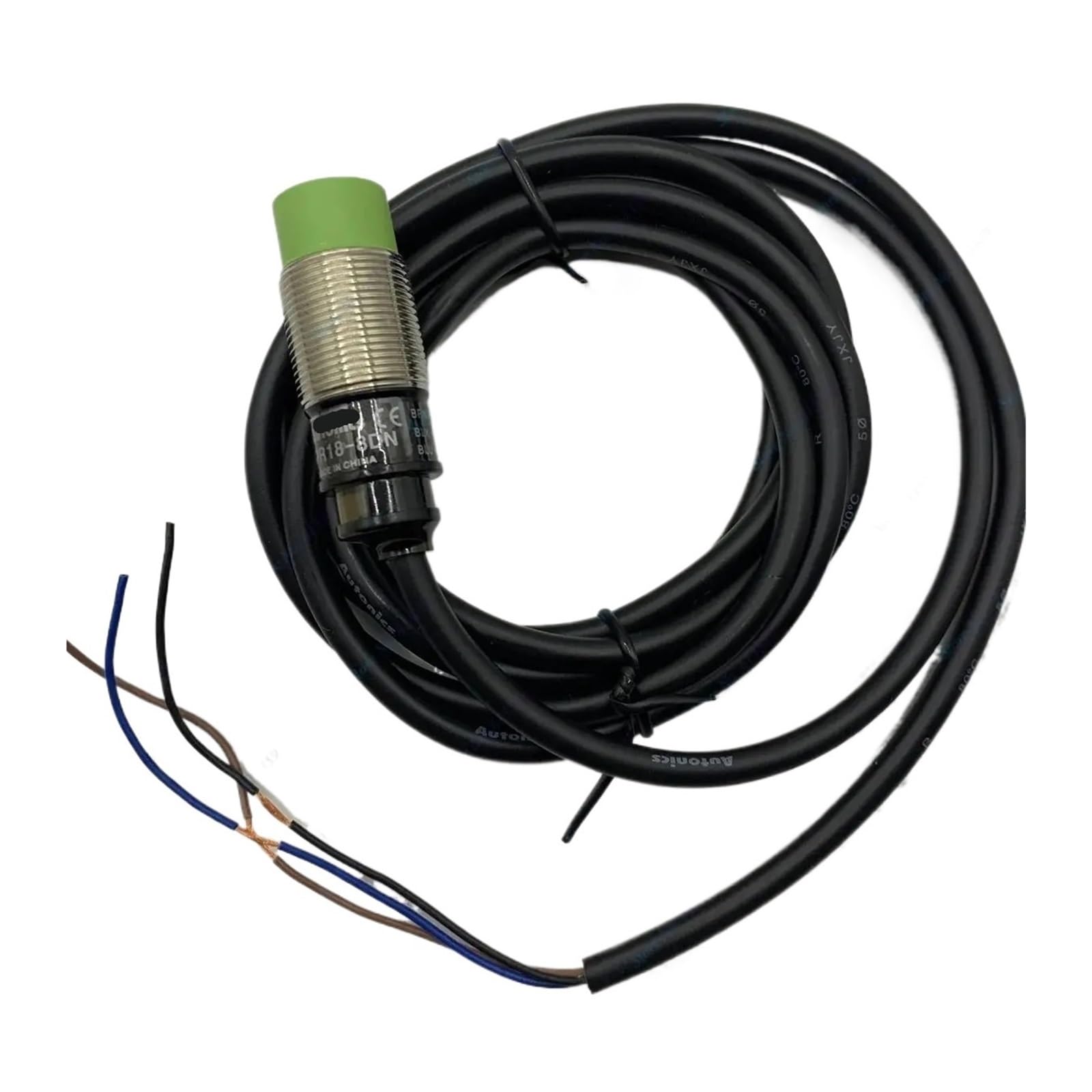 YMUGUEGH 1PCS PR18-8DP PR18-8DN PR18-5DP PR18-5D Proximity Switch Sensor(PR18-8DP PNP NO)