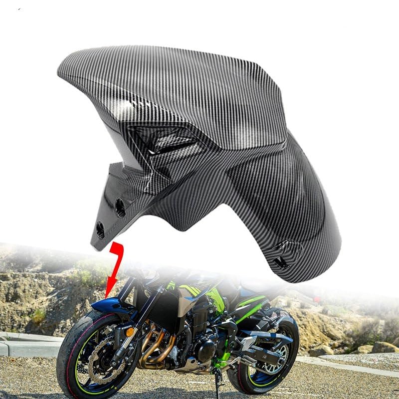 Parafango anteriore KAWASAKI Z900 2016-2025 in fibra di carbonio
