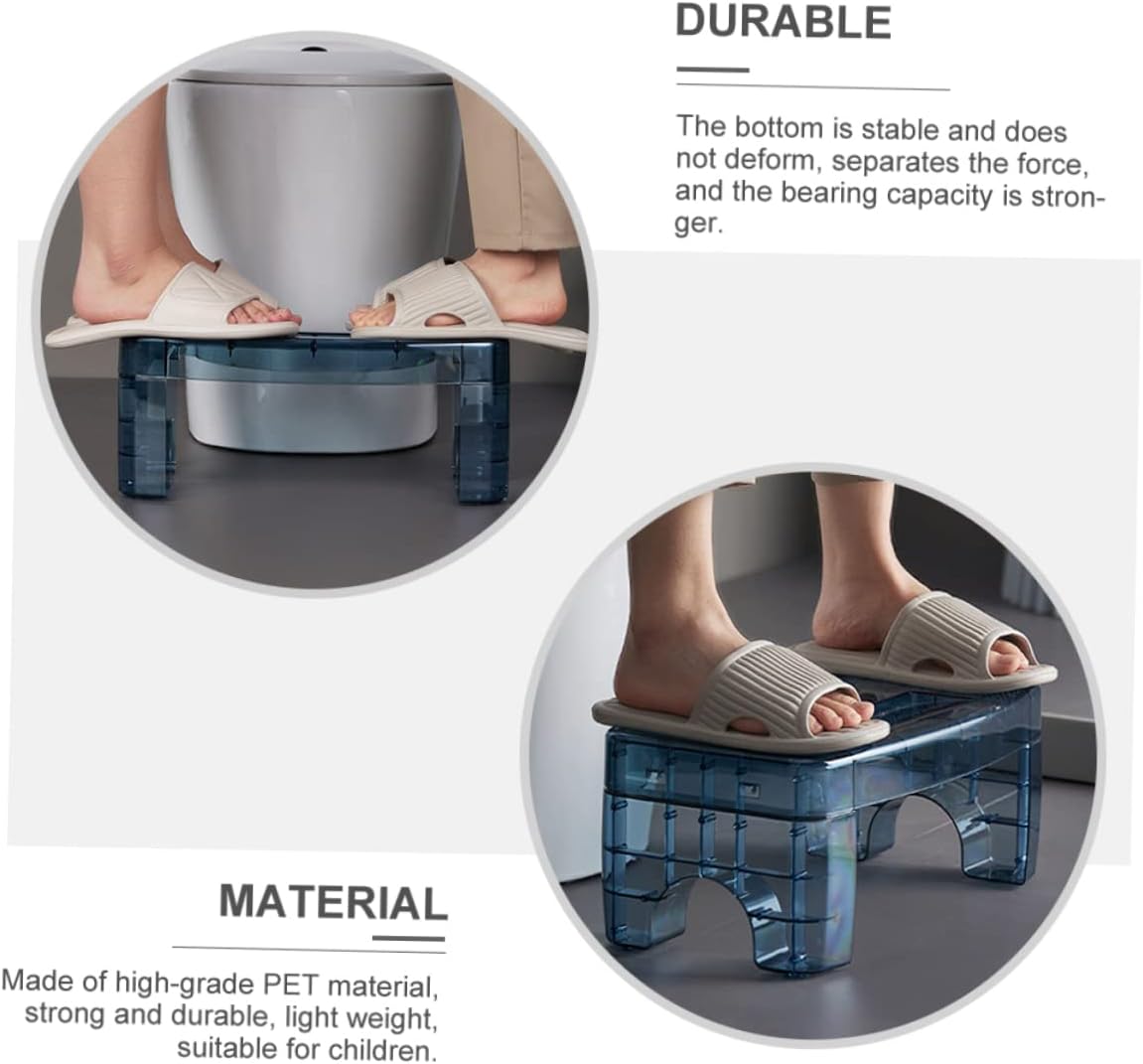 VICASKY Toilet Footstool for Boy Girl Pet Step Stool for Bathroom Kitchen and Bedroom Use Non- Design for Potty Training and Independence