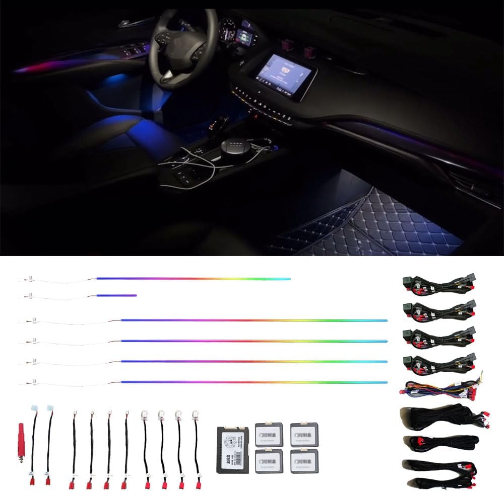 64 Color for 16-23 XT4 Active Ambient Lighting Atmosphere Light