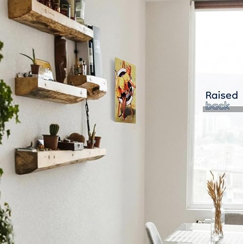 Miniatura 4 de 3dRose Reloj de pared silencioso - 15 pulgadas - Impresión de Elvgren Pinup cerca de Miss Tiro con arco - Pinups retro