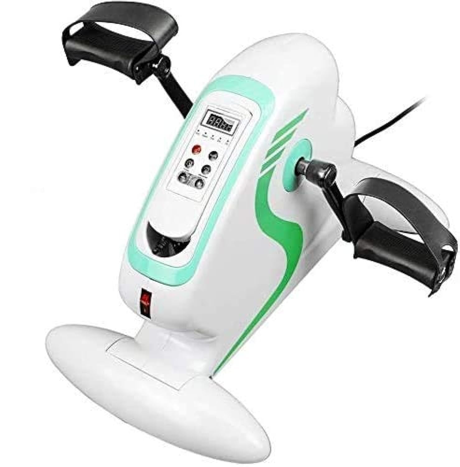 Max Strength® Mini Pedal Electric Exerciser Foot Leg Arm Fitness Pedal Equipment Arm Leg Foot Peddler Exercise With Digital Display Mini Motorised Exercise Bike…