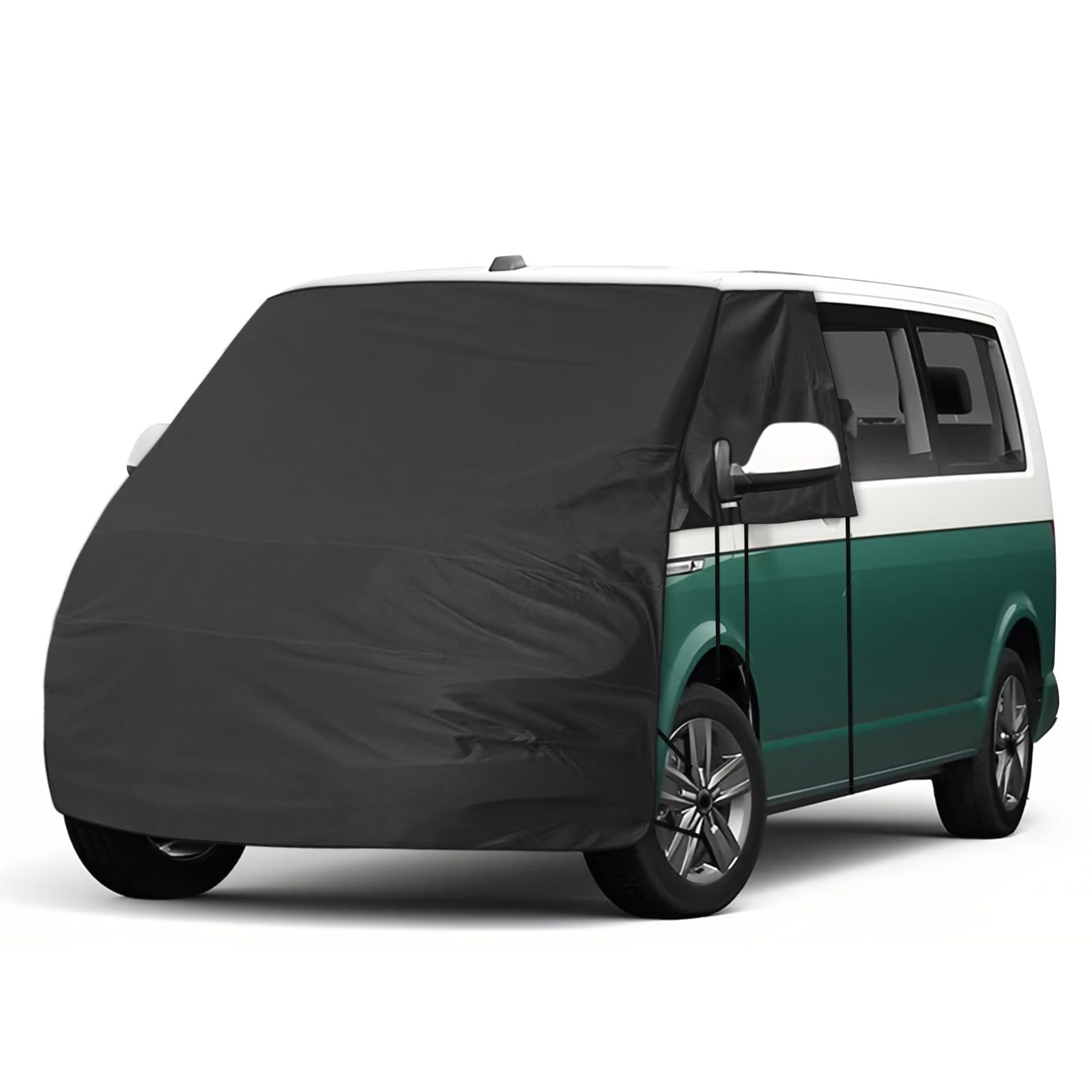 Copertura per Parabrezza per VW T5 T6, Impermeabile Antighiaccio Antigrandine 420D Telo Copri Anteriore Camper Protezione UV Protezione Della Privacy