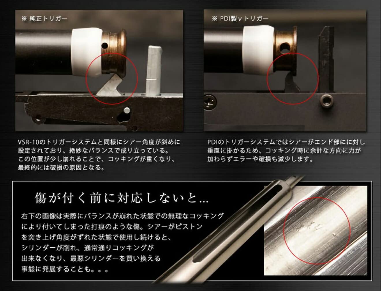 マルイL96アクションアーミーゼーロトリガーとライラピストンとガイドセット。 マルイL96アクションアーミーゼーロトリガーとライラピストンとガイド