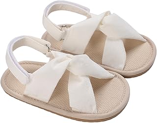 صندل من الياف صناعية للبنات من ميكس اند ماكس، أزرق، 6-12 شهرًا