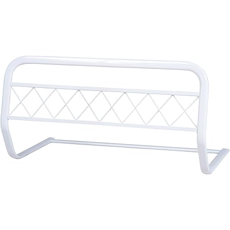 Amazon Co Jp Moca Mb ベッドガード 幅 60cm 転落防止 大人 介護 ベッド柵 ベッドフェンス ベッド用柵 ベッド用フェンス おしゃれ スチール 製 ベッドサイドガード 布団 落下防止 ホワイト ドラッグストア