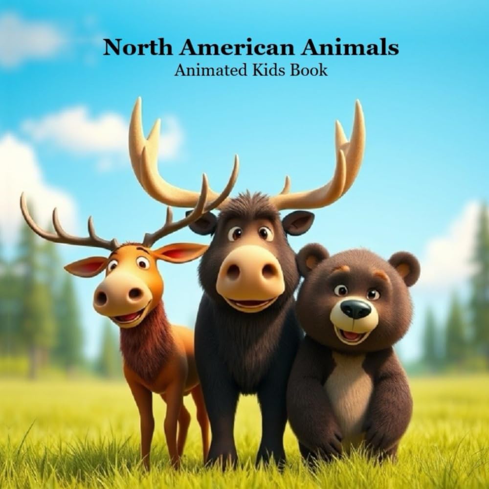 North American Animals Kids Book: Meet the Animals of America and Learn Some Fun Facts