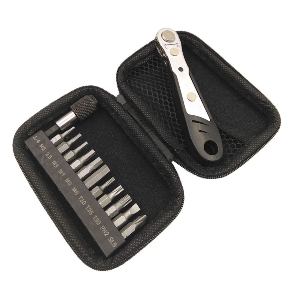 Kit d'outils de réparation à cliquet pour VTT pour réparer votre vélo facilement