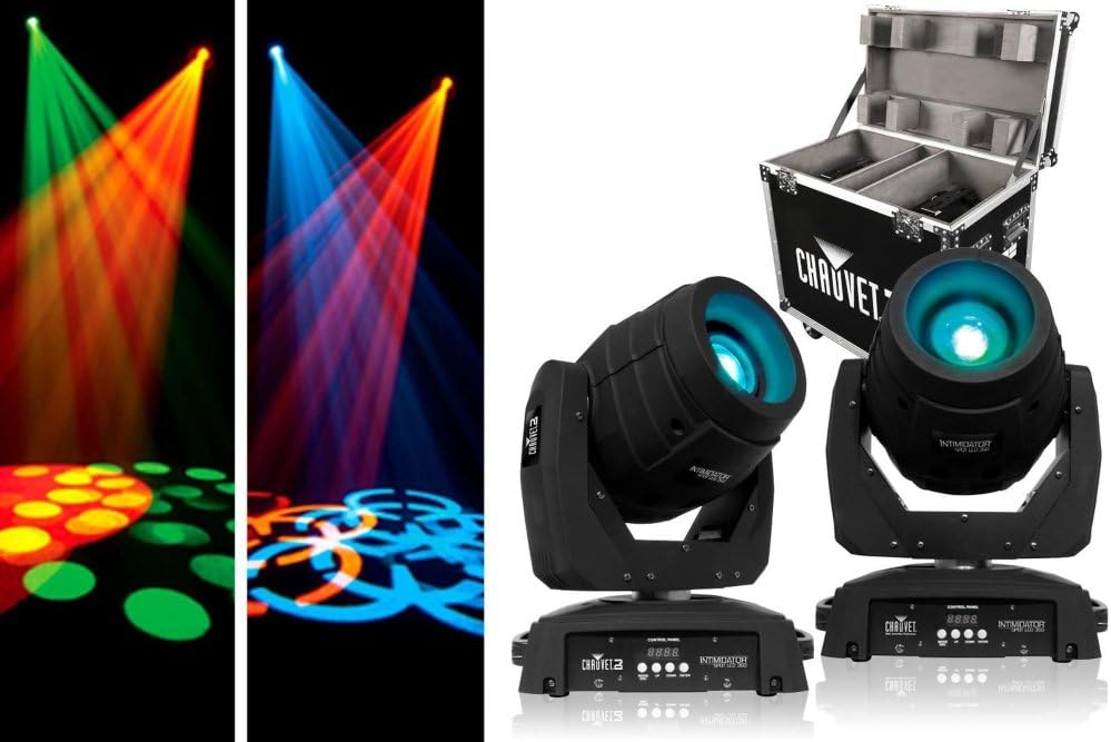 CHAUVET DJ Intimidator Spot LED 250 X2 LED Moving Head/Projection Light Combo Pack