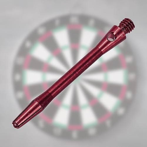 Miniatura 3 de PATIKIL Ejes de dardos de aluminio, accesorios de dardo de repuesto de tallos de dardo de hilo medio