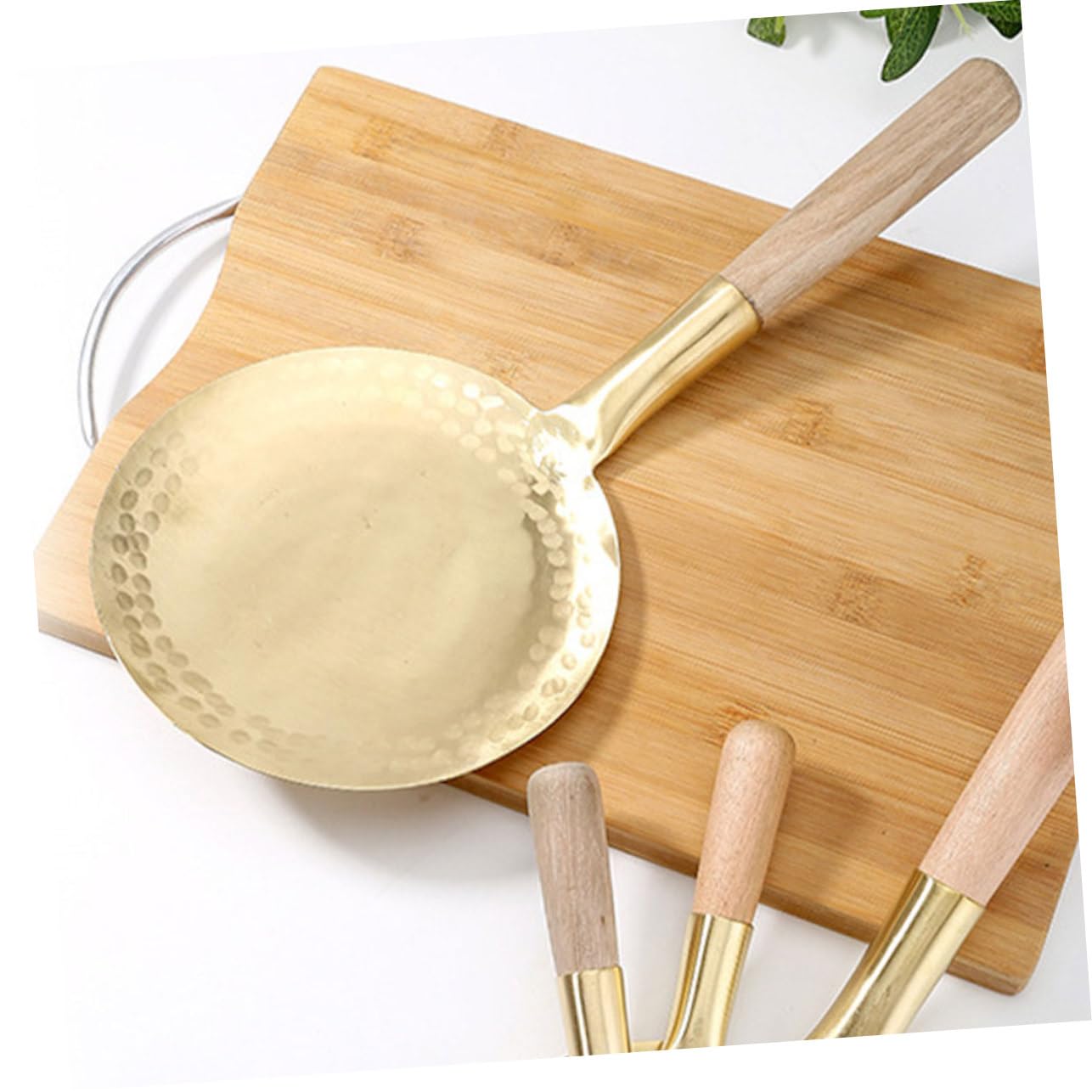 3piezas Cucharón Multiusos De Tofu De Inoxidable Utensilio Práctico Para Cocinas y Jardines Para Servir Sopa y Arroz Diseño Creativo y Funcional