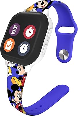 Silicone Gizmo Watch Band Replacement for Kids, Breathable Soft Silicone Watch Bands Compatible with Gizmo Watch 2 / Gizmo Watch 1 Rubber Watch Band