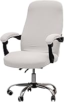 Vista 16 de Melaluxe Funda para silla de oficina con fundas para reposabrazos, funda elástica universal para silla de escritorio, fundas para silla