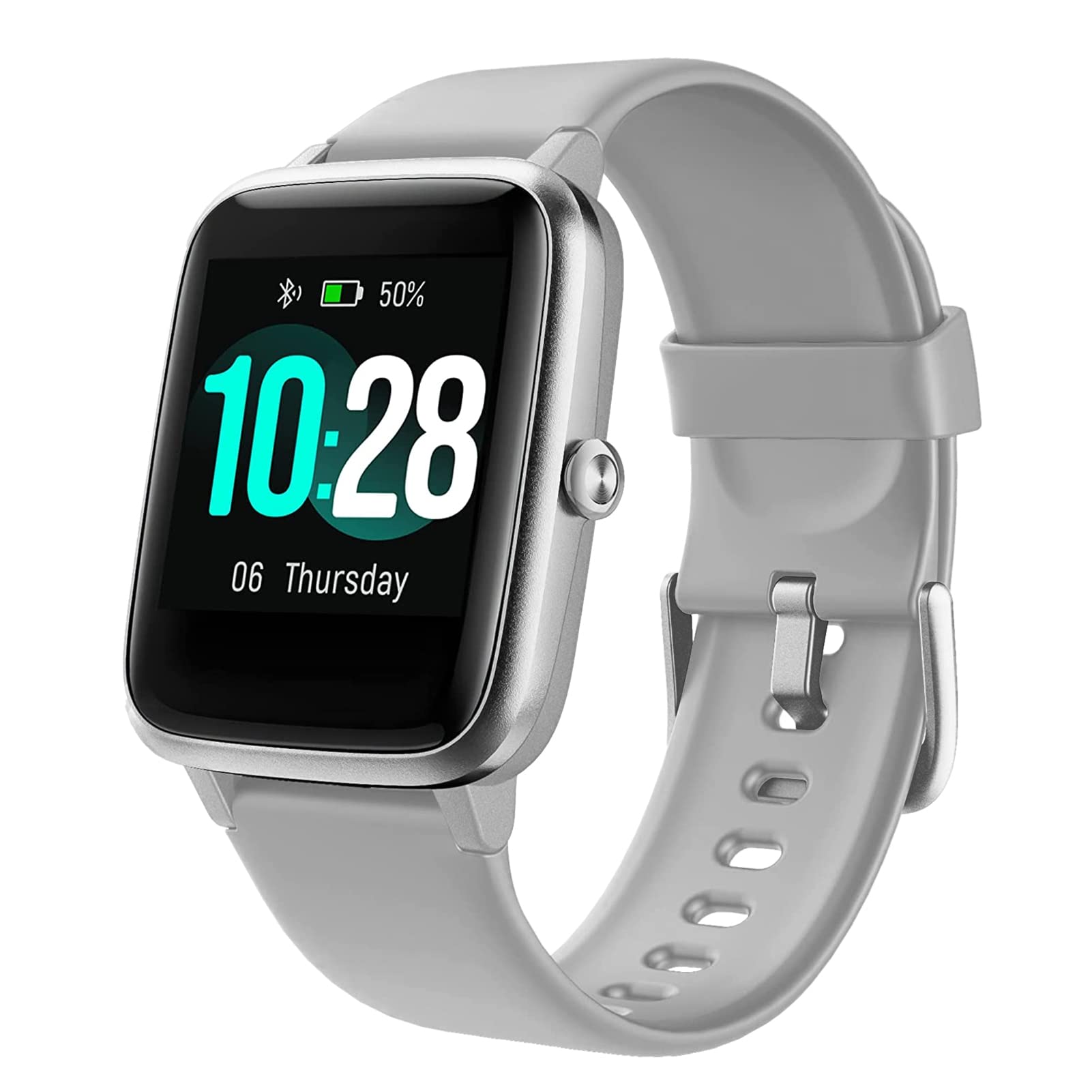 Cinturino In Silicone 19mm Per Smartwatch Veryfitpro ID205L, GRV FC1, IDW15, E Molti Altri - Sgancio Rapido
