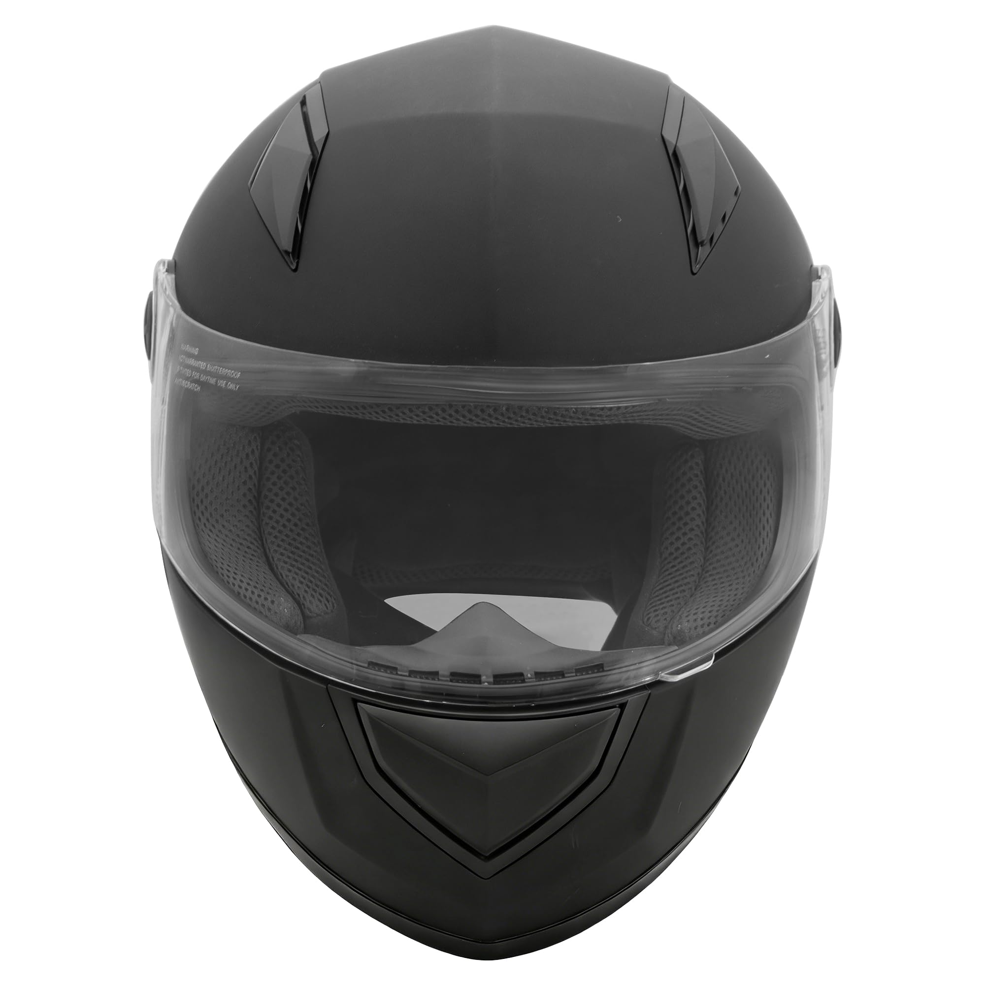 ZORAX ZOR-817 Matt Black XXL (63-64cm) Full Face Motorcycle Helmet Road Legal ECE 2206 — view 4