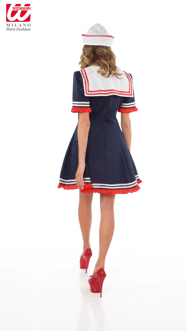 W WIDMANN MILANO Party Fashion - Costume Marinaio, Uniforme - 3