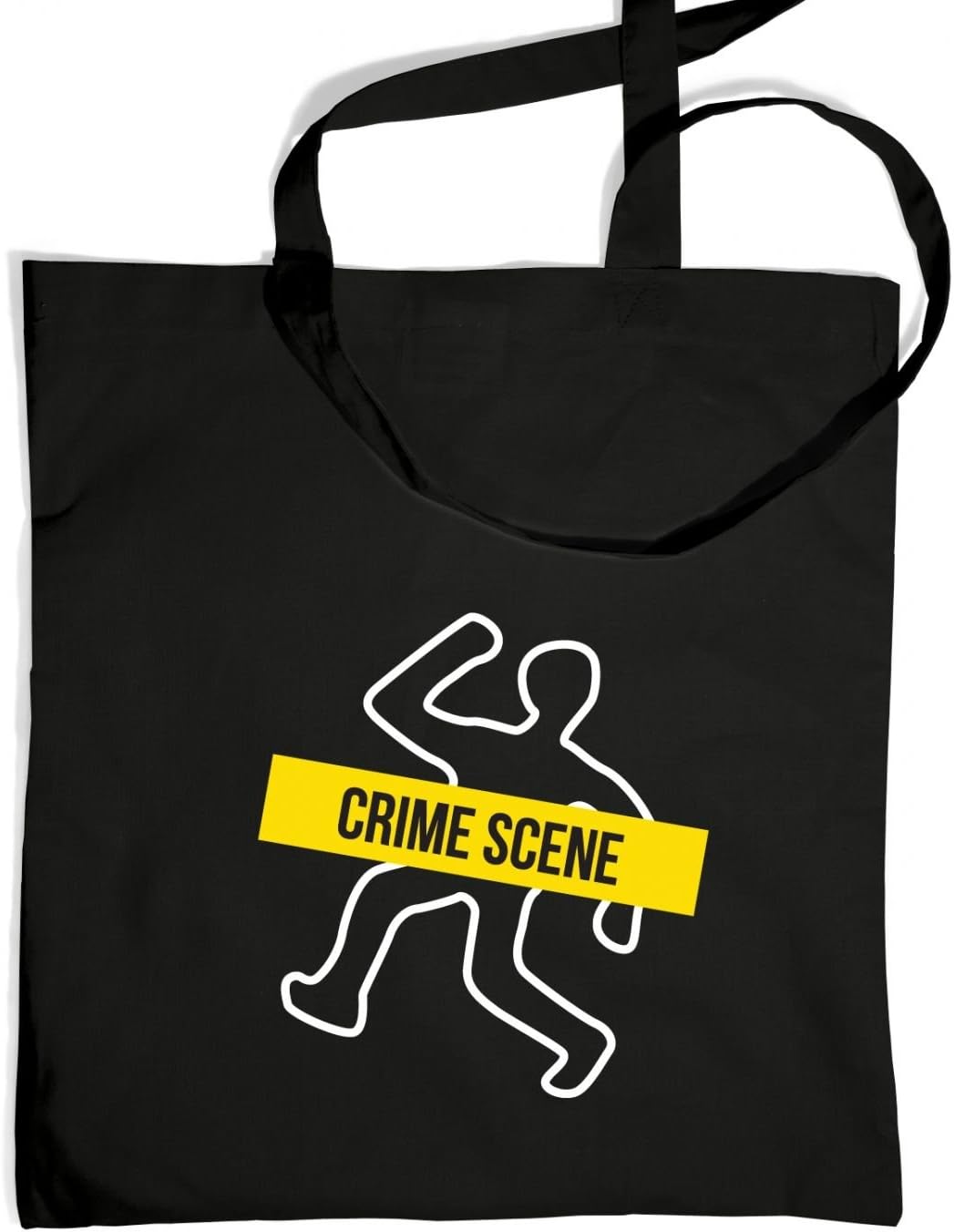 Geeky Bags By Big MouthCrime Scene Tote Bag - Black One Size Tote Bag