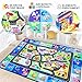 Diysani ABC Rug, Toddler Play Rug 5x7 Feet, Extra Thick (0.4in) Washable Baby Play Mat for Floor, Classroom Carpet Non-Slip for Learning, Alphabet, Nursery Mat for Crawling & Fun & Playroom Decor