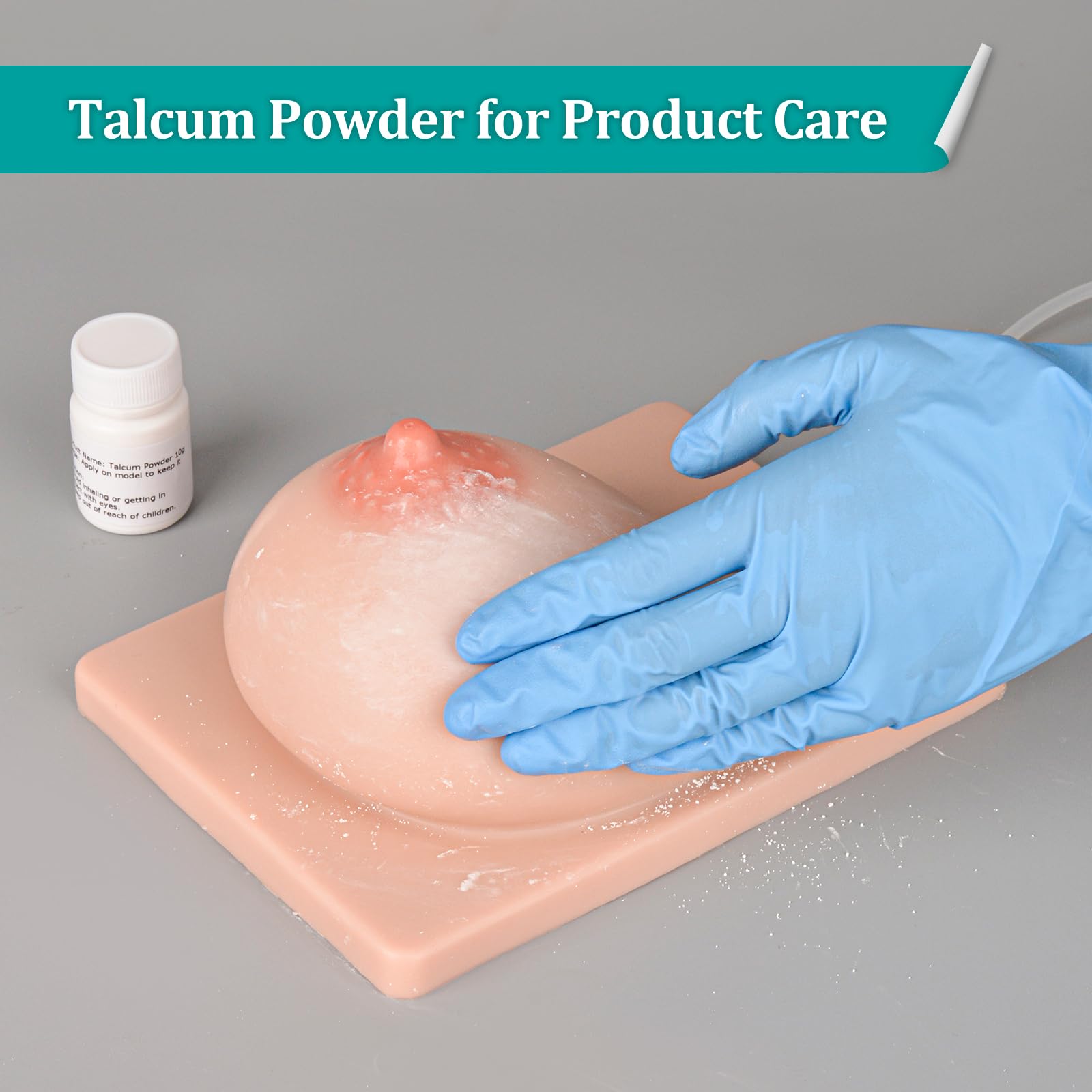 Modelo de mama de Lactancia con Función de Extracción de Leche, Derecha