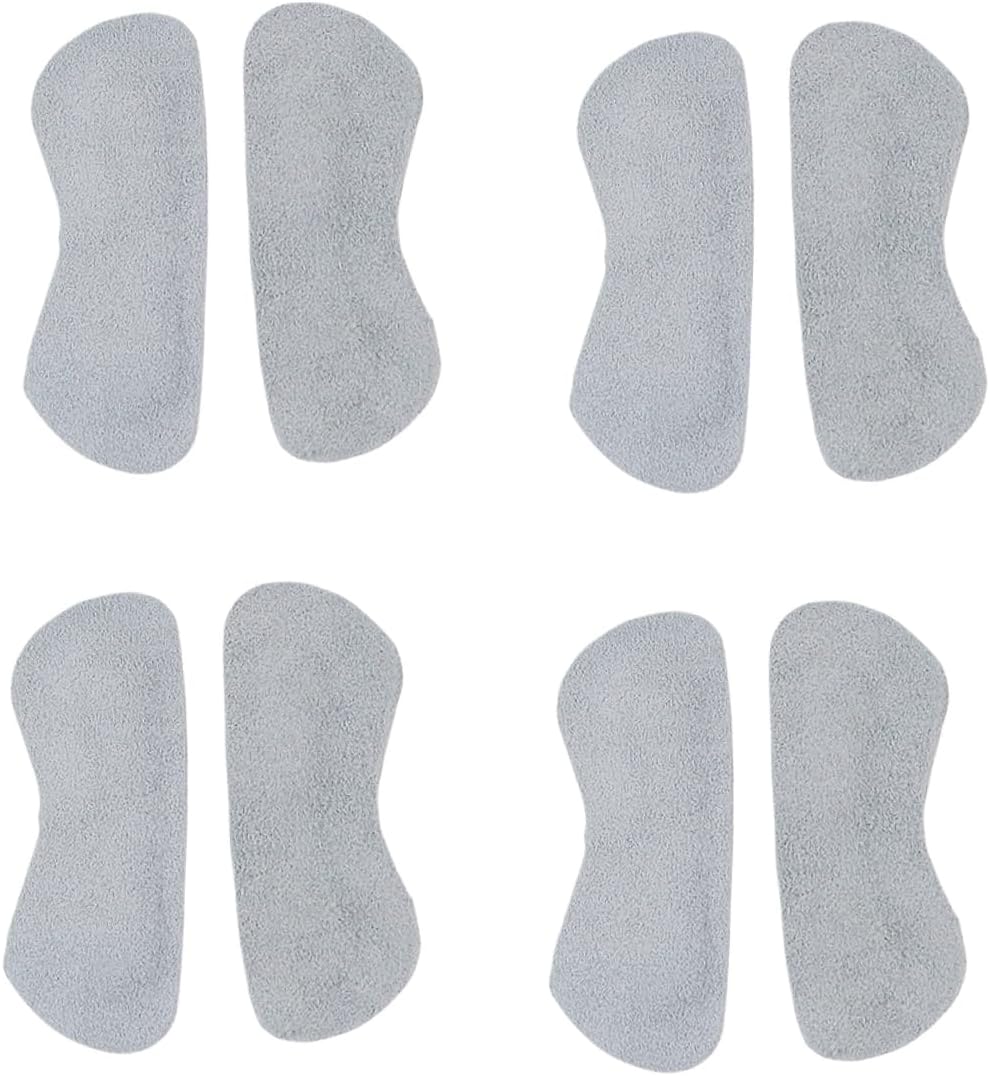GARVALON 12pairs Heel Grips Self-Adhesive Cushion Pads for High Heels Prevent Slipping and Rubbing Comfortable Foot Support for Blister for Loose Shoes